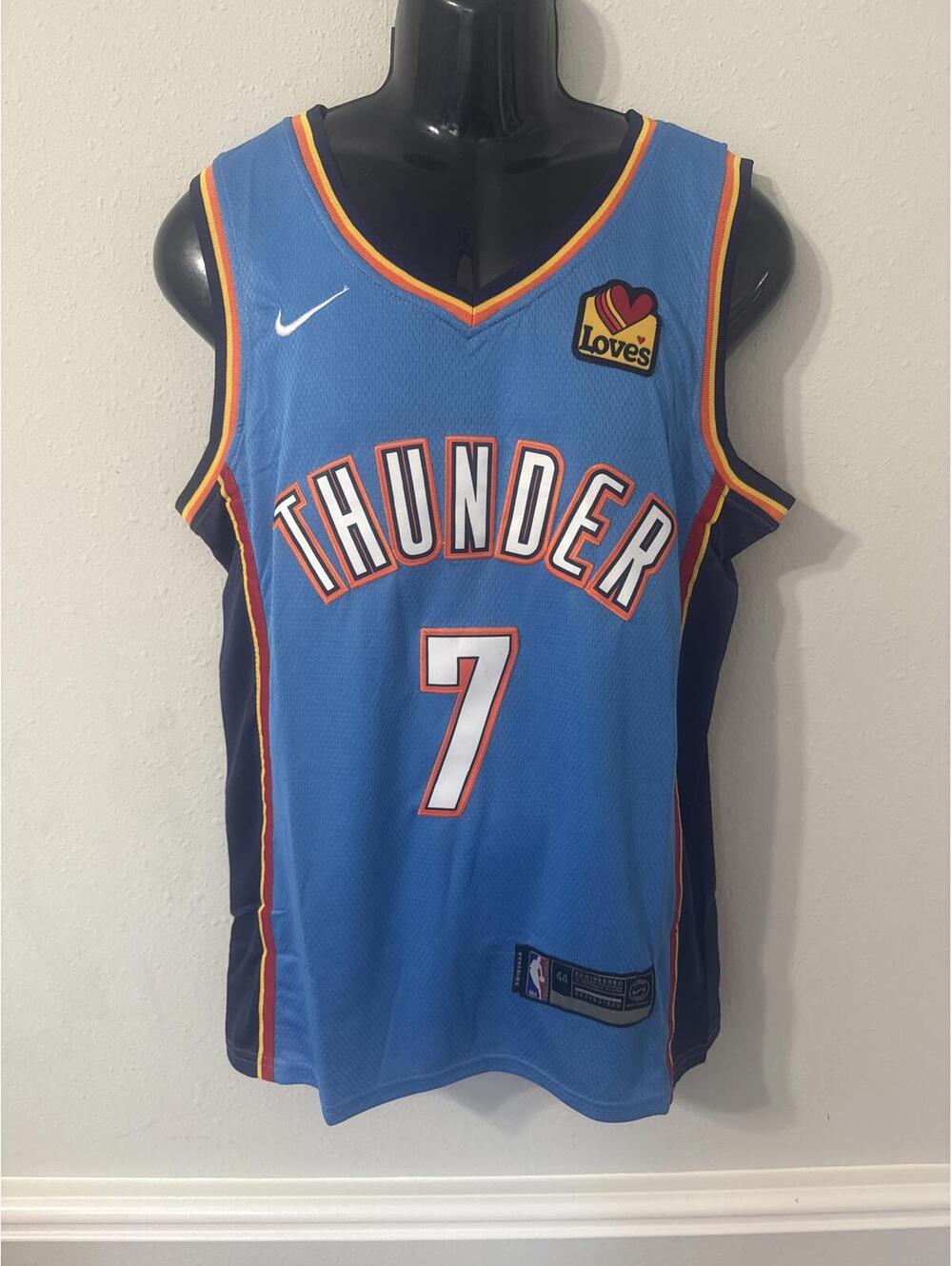 Oklahoma City Thunder Chet Holmgren Jersey Size Men’s Small